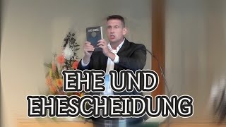 Ehe und Ehescheidung! - Schöpfungsordnung -  Predigt Olaf Latzel #olaflatzel #jesus #christus