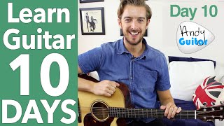 Guitar Lesson 10 - Blues Shuffle Riff & Buddy Holly Song!