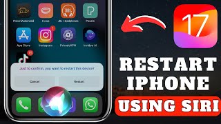 How to Restart iPhone/iPad using Siri | Restart iPhone/iPad With VOICE!!!