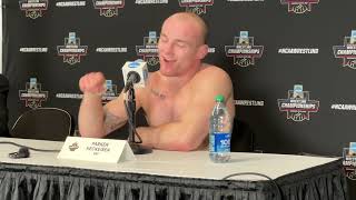 2024 NCAA Finals Press Conference - 184 lbs Parker Keckeisen (UNI)