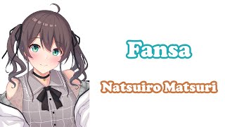 [Natsuiro Matsuri] [3D] - ファンサ (Fansa) / HoneyWorks