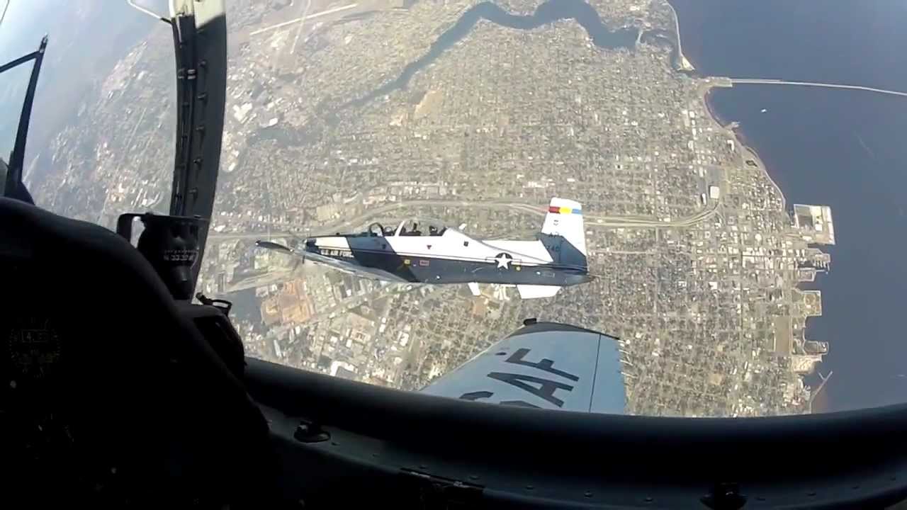 T 6 Formation Flight Youtube