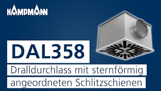 DAL358 | Luftdurchlass | Dralldurchlass