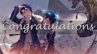 Nightcore - Congratulations