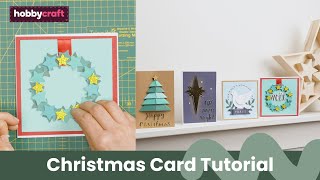 DIY Christmas Cards Tutorial | Hobbycraft