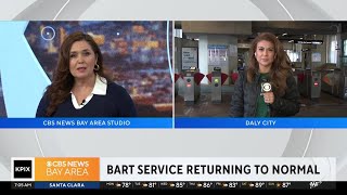 BART recovering Monday after weekend disruptions