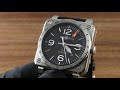 Bell & Ross BR 03-93 GMT (BR0393-GMT-ST/SCA) Functions & Care Luxury Watch Review