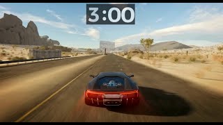 3-Minute Desert Race Car Countdown Timer | High-Speed Thrills!