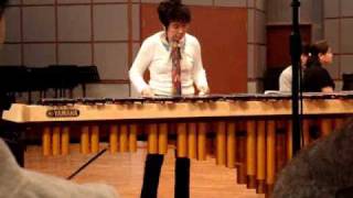 Prism Rhapsody, composed and played by Keiko Abe, 2009, Marimba