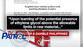 Procter and Gamble Philippines nagpatupad ng voluntary recall | TV Patrol