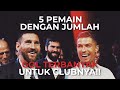 5 Pemain Dengan Jumlah Gol Terbanyak dalam Satu Klub