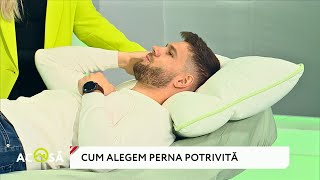 Cum alegem perna corectă pentru un somn sănătos? Sfatul kinetoterapeutului