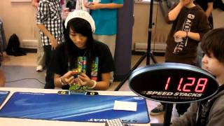 25.43 Official Rubik's Cube Avg of 5 at TOW '11 - Celeste Anderson