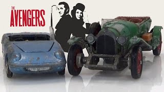 The Avengers Corgi full restoration Bentley and Lotus Elan no. GS40. Die-cast models.