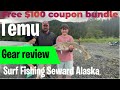 Surf Fishing Seward Alaska With Temu Gear 2024