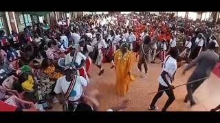 Abyei community performance during 9 July celebrations in Nakuru, Kenya