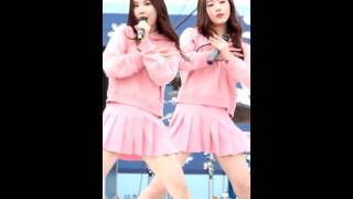 151205 부산 해운대 아이스 페스티벌 여자친구GFRIEND   유리구슬 은하 직캠Fancam By 식스밤