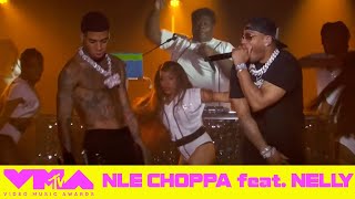 NLE Choppa feat. Nelly - "Ain't Gonna Answer" / "It's Getting Hot" | 2023 VMAs