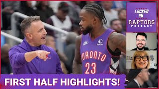 Toronto Raptors first half highlights! | A week to remember, Scottie \u0026 Gradey \u0026 rookies balling