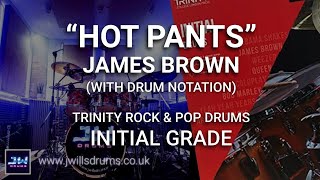 "Hot Pants" (James Brown) demo - Trinity Rock & Pop Initial Grade drums (with notation)