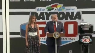 President Trump makes history at the Daytona 500