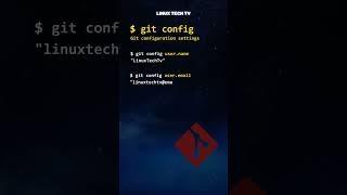 2. 🚀🔥 Git tutorial for beginners: git config @LinuxTechTV pro Git