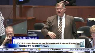 Video: Scarborough subway showdown continues at city council