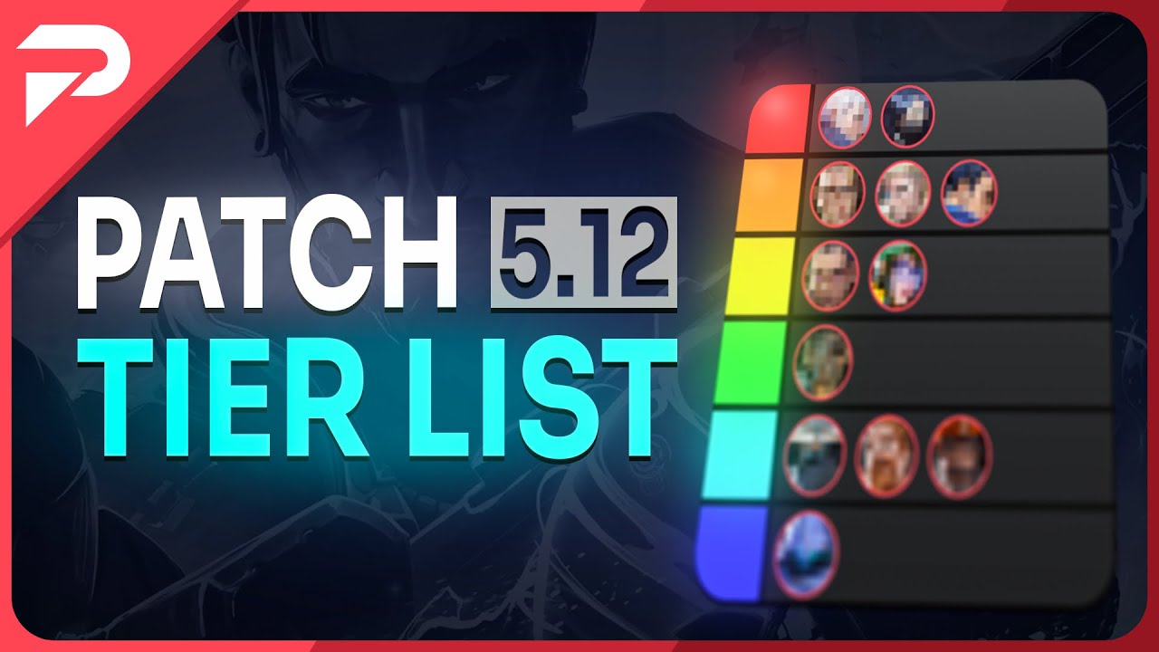 NEW UPDATE: BEST Agents Tier List! - Valorant Patch 5.12 - YouTube