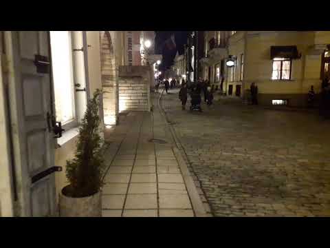 Christmas trees and church bells in Tallinn today Christmas trees and church bells in Tallinn today