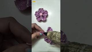 glitter flower tutorial #flowers