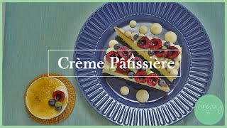 [꼬꽁드지의 프랑스 디저트 이야기] Crème pâtissière(크렘 파티시에, 커스터드 크림) + NO오븐 디저트 응용 2가지 Tip