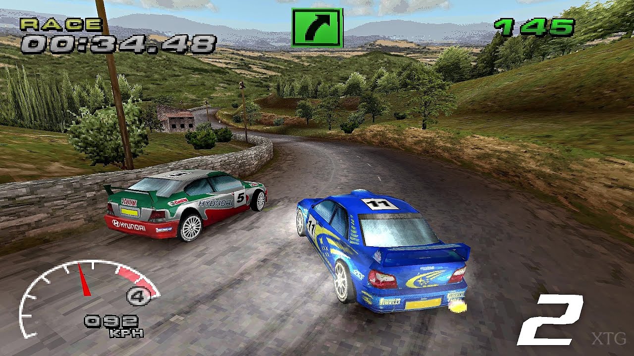 WRC: FIA World Rally Championship Arcade PS1 Gameplay HD (Beetle PSX HW ...