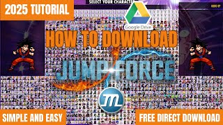 Jump Force Mugen v13 Download Tutorial (Google Drive Download)