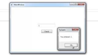 Visual Basic - Error Handling with the "Try Catch" block