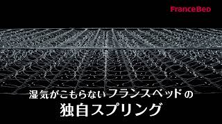 フランスベッドの高密度連続スプリング（フランスベッド）