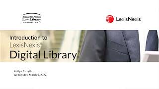 (Archived) Introduction to Lexis Digital Library