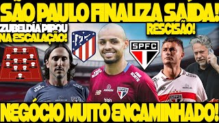 BREAKING NEWS: São Paulo na IMINÊNCIA de fechar 2 ACORDOS! Atlético de Madrid QUER cria do tricolor!