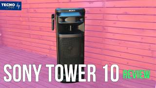 Sony ULT Tower 10: El altavoz portátil más potente. Review y demo completa