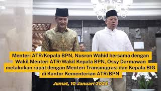 Simak Bersama Kegiatan Menteri ATR/BPN dan Wakil Menteri ATR/BPN Selama Satu Minggu ke Belakang