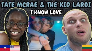 REACTION TO Tate Mcrae \u0026 The Kid LAROI - I Know Love (Music Video) | FIRST TIME HEARING