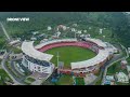 Rajiv Gandhi International Cricket Stadium, Dehradun Drone View