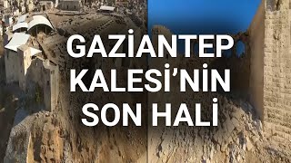 @NTV  Depremlerin yıktığı Gaziantep Kalesi'nin son hali drone ile görüntülendi