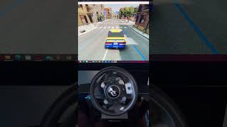 Thrustmaster wheel force feedback test on Beamng