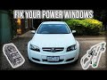 Power Window Switch and Motor / Regulator Replacement | VE Commodore