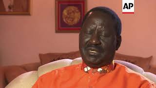 Interview with Kenyan opposition leader Odinga