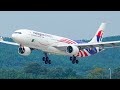 ✈️1 HOURS of Loud & VERY BUSY ARRIVAL | Plane Spotting at KUALA LUMPUR | A330,B747,A350 [KUL/WMKK]