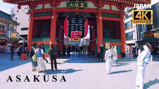 [ASAKUSA] Walking around Asakusa and Sensoji Temple, The most Traditional Town in Tokyo| Tokyo,Japan