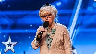 ROCK SHOCK! Get your air guitars out for Jenny Darren! | Auditions | BGT 2018