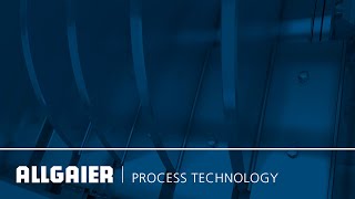 Allgaier Process Technology | Digital Press Conference CDry food