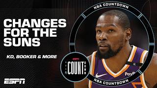 REAL CHANGES coming for the Suns 👀 Kevin Durant trade + Will Devin Booker WANT OUT⁉️ | NBA Countdown